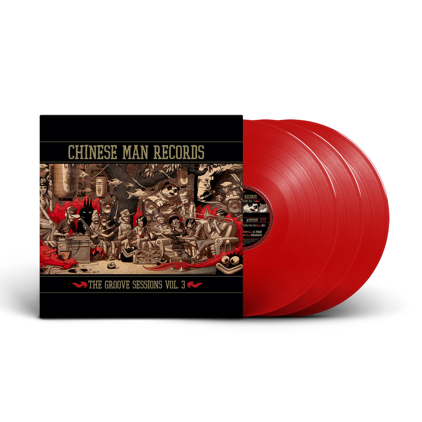 Groove Sessions Vol.3 Vinyl Red 15 Years Edition